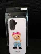 Луксозен силиконов гръб ТПУ Perfect Case за Huawei Nova Y70 / Huawei Nova Y70 Plus Bear girl 